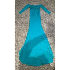 Womens‎ Maternity Off Shoulders Long Sleeve Photography Dress Size Large thumbnail 2