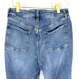 Old Navy O.G. Loose High Rise Distressed Jeans Size 14‎ thumbnail 5