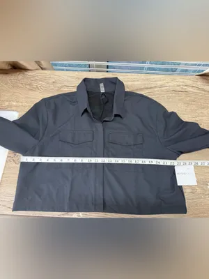 Beyond‎ yoga Midtown Cropped Jacket size xl NWT thumbnail 8