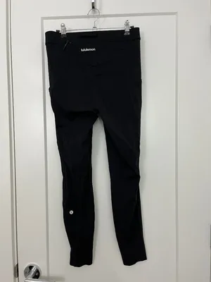 NWT Lululemon Fast and Free HR Tight 25" Drawcord Size 8 Black thumbnail 2