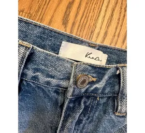 KanCan High Rise Distressed Cropped Straight Leg Jeans Size 3 or 25 thumbnail 4