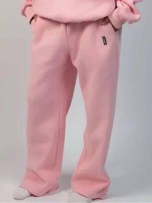 Comfrt Love Straight Leg Sweatpants Petal Pink Sz S thumbnail 6