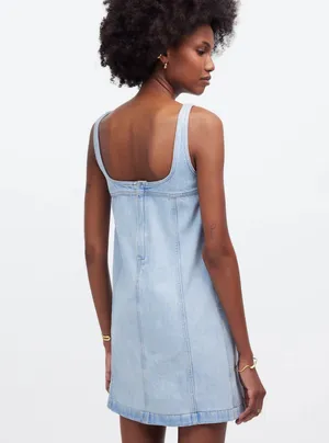 Madewell Denim Dress thumbnail 2