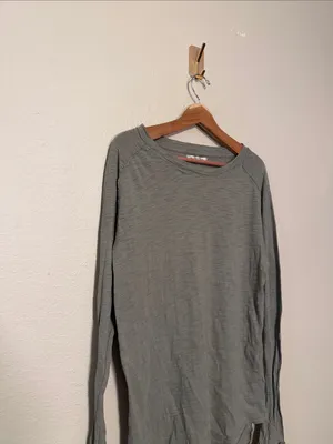 Free People We The Free Arden Tee in Washed Army Size Medium thumbnail 4