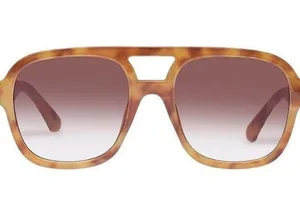 Revolve Tortoiseshell Sunglasses Brown thumbnail 1