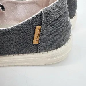 Hey Dude Shoes Womens Wendy Slip-On Shoes Chambray Off Black‎ Size 8 thumbnail 5