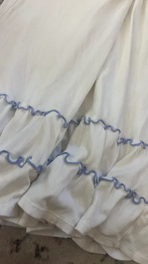 Halara Ruffle Hem White Athletic Dress thumbnail 5