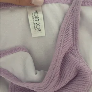 Elegant Purple Satin Bra with Underwire Support Size M thumbnail 2