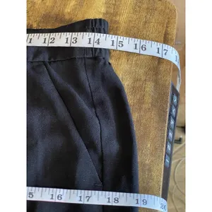 Loft Womens Pants Sz 00 Marisa Pleated Ankle Mid Rise Trousers Cuffed Office thumbnail 12