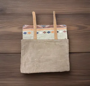 HopoFly Women’s Leather & Canvas Computer bag thumbnail 7