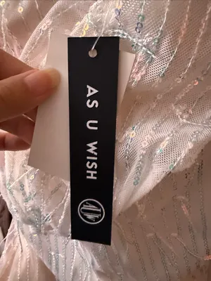 As U Wish Ivory White Beaded Mini Dress thumbnail 5
