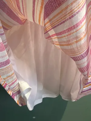 No Boundaries Women's Medium Striped Sundress NWT 100% Cotton Sleeveless thumbnail 3