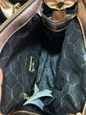 ALDO Rose Gold Mini Satchel Bag thumbnail 13
