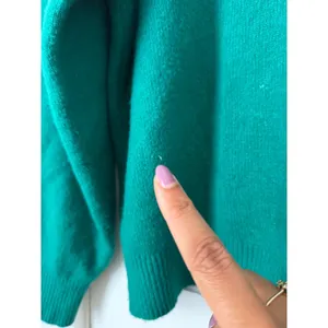 A New Day Green Ciao Ciao Sequin Mock Neck Sweater XL Relaxed Long Sleeve thumbnail 11