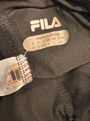 Fila Black Mesh Pleat Athletic Skort Tennis Pickle Ball S thumbnail 5