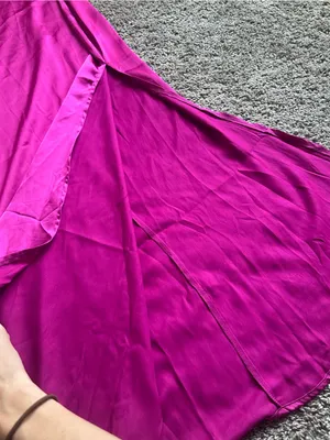 Princess Polly Fuchsia Satin Slip Maxi Dress thumbnail 3