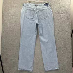 Abercrombie & Fitch The 90s Relaxed Jean High Rise Curve Love Women's 18/34 x 33 thumbnail 2