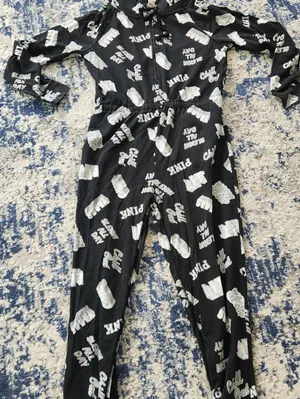 PINK Victoria's Secret Onesie Pajamas Size M thumbnail 4