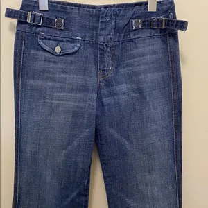 7 for all mankind boot cut denim jeans size 25 thumbnail 2
