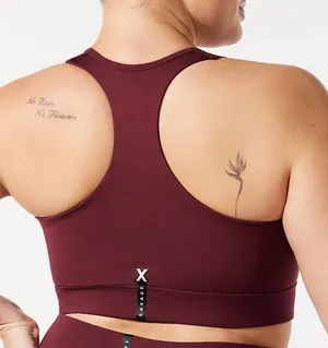 Savage X Fenty Locked & Lifted Half-Zip Medium-Impact Sports Bra thumbnail 2