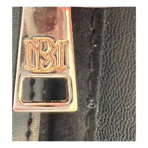 Badgley Mischka Black Quilted Purse Shoulder Bag Gold Chain Pockets Everyday thumbnail 3