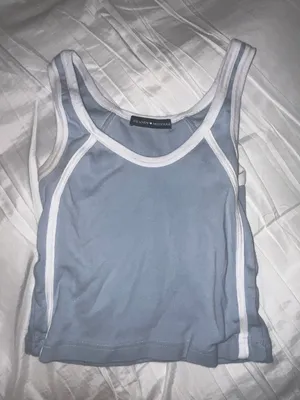 Brandy Melville Blue Tank Top thumbnail 1