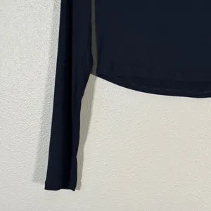 Sunday Best Revolve Black Cropped Shirt Womens M Classic Staple Minimalist Top thumbnail 10
