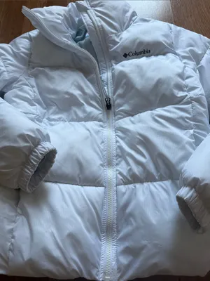 Columbia White Quilted Puffer Jacket thumbnail 4