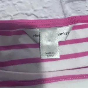 Christopher & Banks Striped Top‎ 3/4 Sleeve Knit T-Shirt Colorful Stripes L thumbnail 2