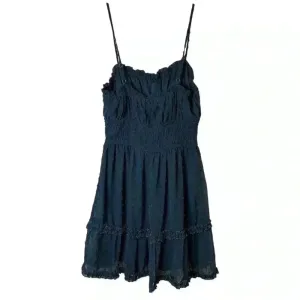 Altar'd‎ State Women's M Blue Swiss Dot Tiered Mini Dress Sleeveless babydoll thumbnail 8