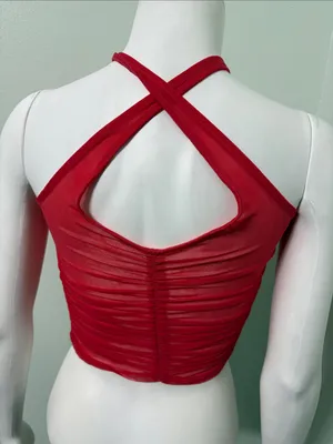 Free People All I think about brami red XS thumbnail 6