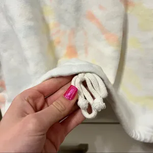 American Eagle Pastel Tie Dye Quarterzip thumbnail 4