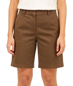J. Crew Classic Twill Weathered Chino City Fit Cotton Shorts 8.5" Inseam thumbnail 1