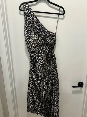 VICI Modern Day Glam One Shoulder Asymmetrical Maxi Dress thumbnail 2