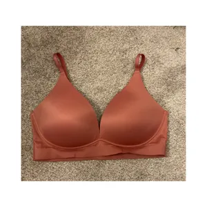Soma Enbliss Luxe Plunge Bralette Wireless Comfort Bra in Mauve, L thumbnail 3