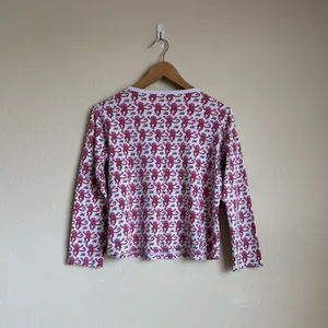Roller Rabbit Women's Henley Monkey Print Pajama Top thumbnail 6