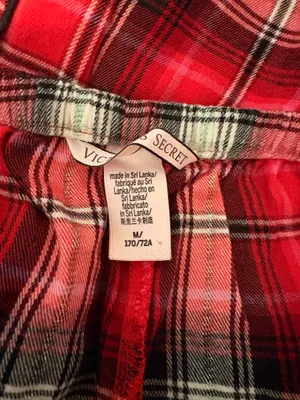 PINK - Victoria's Secret Plaid Pajama Pants thumbnail 3
