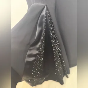 Jovani‎ Black Beaded Prom Dress thumbnail 7