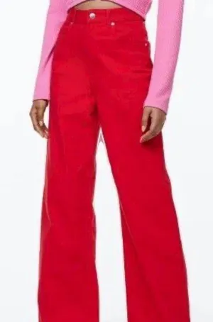 H&M Wide-Leg High-Waisted Jeans thumbnail 2
