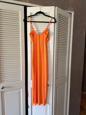 Princess Polly orange maxi dress thumbnail 5