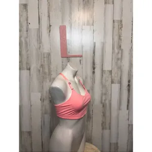 Victoria’s Secret VSX Sport Bra Pink L | Racerback Stretch Athletic Top thumbnail 2
