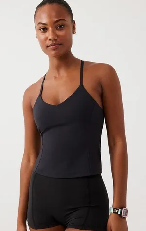 Outdoor Voices Black Tank Top thumbnail 1