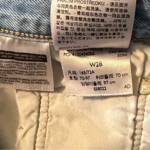 Levi's 501 Light Blue Jean Shorts thumbnail 5