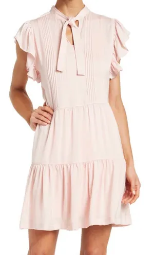 Tommy Hilfiger Bow Tie Dress In Pink thumbnail 1