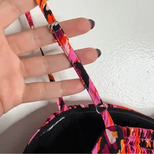 NWT Petal & Pup Achanti‎ Pleated Maxi Dress Pink Multi XS Wedding Guest Feminine thumbnail 8