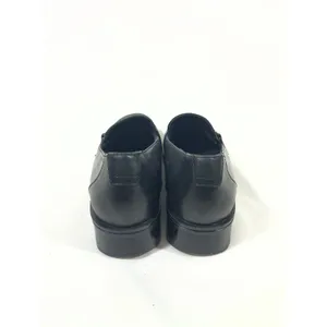 Clarks Leather Loafers Women 8 Black Silver Ring Detail Low Block‎ Heel Slip On thumbnail 4