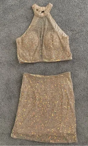 Two Piece Gold Set Size 6 thumbnail 1
