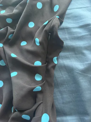 ZARA Brown Polka Dot Mini Dress thumbnail 3