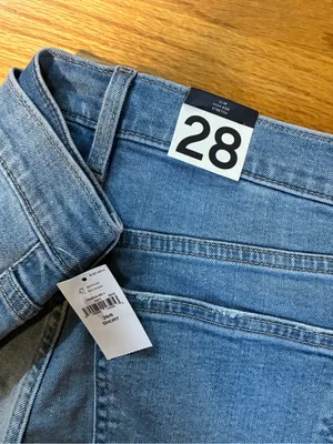 Gap Kick Fit High Rise Denim Slim Stretch Jeans Blue Women's Size 28/6 Short NWT thumbnail 8
