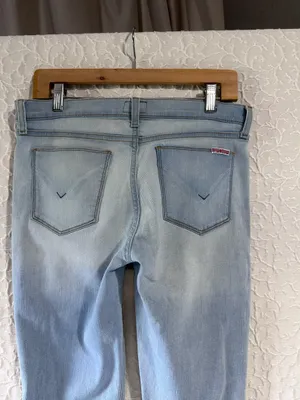 Hudson Krista Super Skinny Women's Light Blue Skinny Jeans size 28 Stretch Soft thumbnail 3